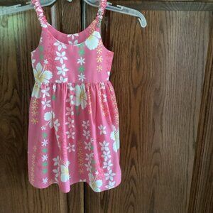 Royal Hawaiian Creations Pink Floral Dress 👩‍🦰